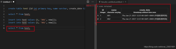 Visual Studio Code(VS Code)查询PostgreSQL拓展安装教程图解