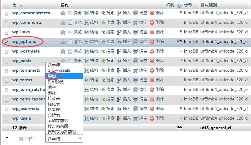 Wordpress彻底清理旧主题及插件残留的wp Options数据表